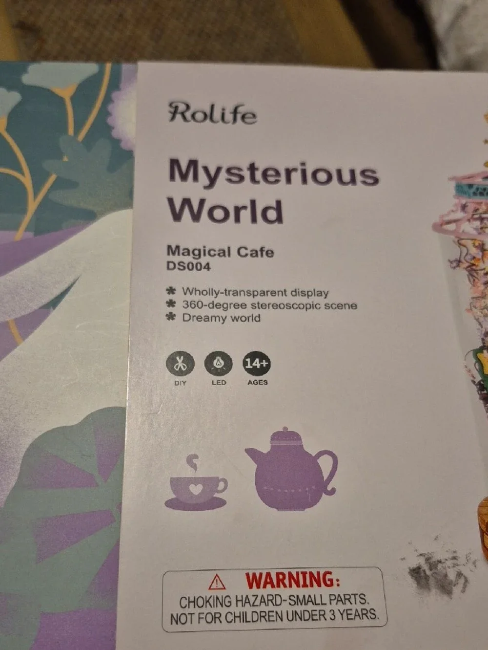 Rolife Mysterious World ~ Magical Cafe DIY Kit (DS004) – BNIB! RARE Edition